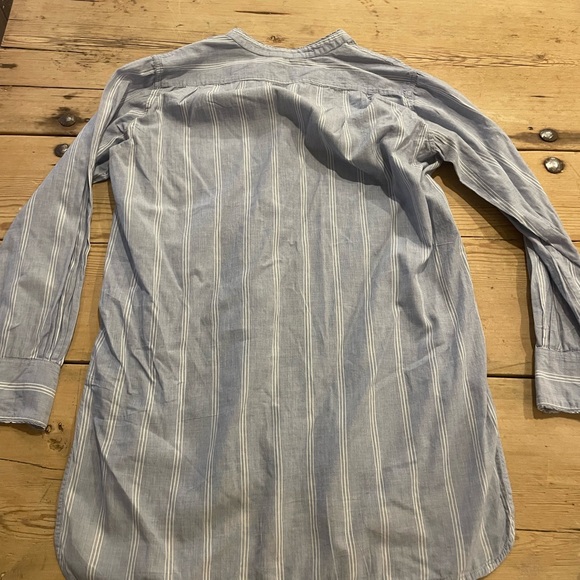 TOAST blue and white tunic uk size 8 - Picture 6 of 6